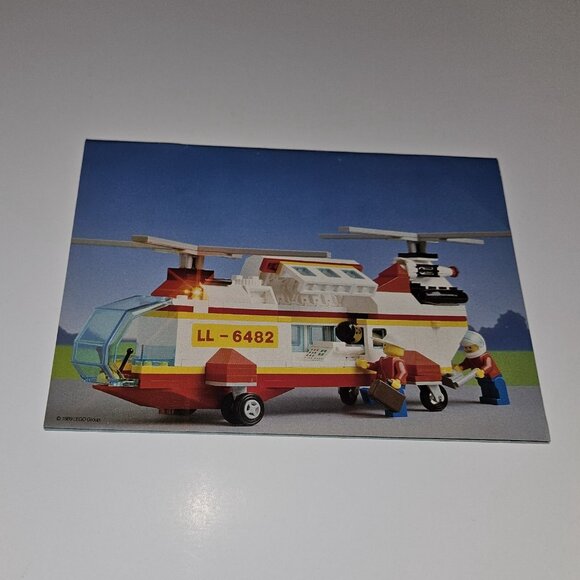 INSTRUCTIONS ONLY Lego Legoland 6482 Manual Replacement INSTRUCTIONS ONLY - Picture 5 of 5